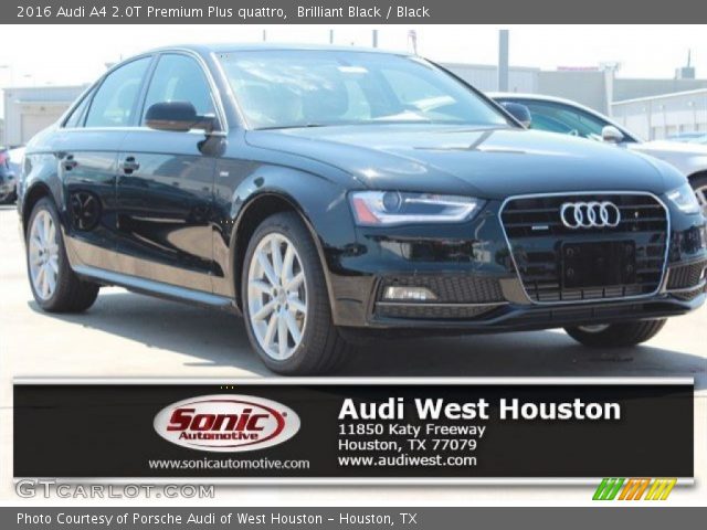 2016 Audi A4 2.0T Premium Plus quattro in Brilliant Black