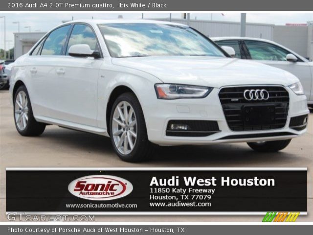 2016 Audi A4 2.0T Premium quattro in Ibis White