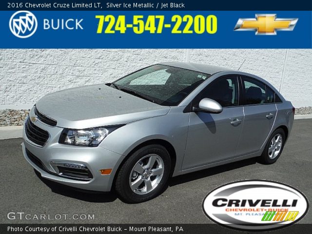 2016 Chevrolet Cruze Limited LT in Silver Ice Metallic