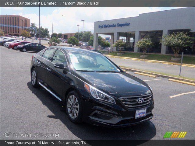 2016 Hyundai Sonata Limited in Phantom Black