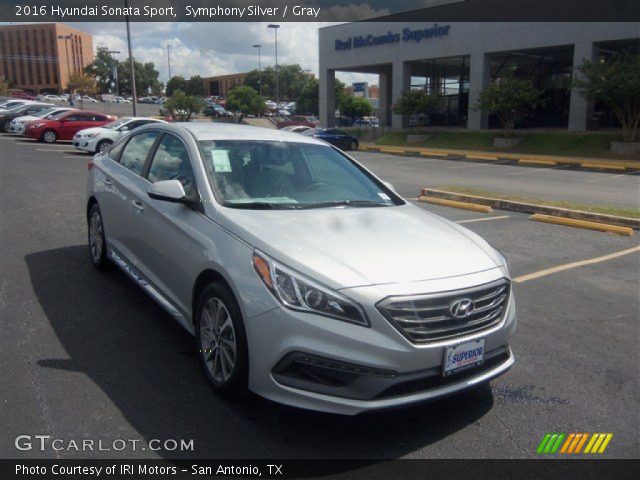 2016 Hyundai Sonata Sport in Symphony Silver