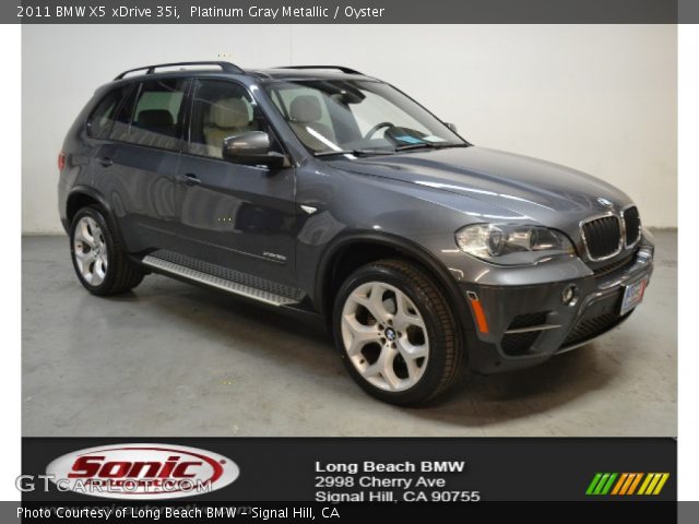 2011 BMW X5 xDrive 35i in Platinum Gray Metallic