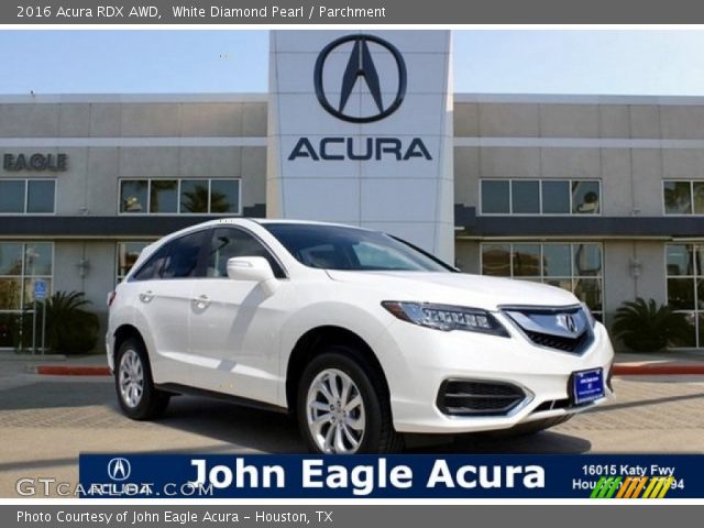 2016 Acura RDX AWD in White Diamond Pearl