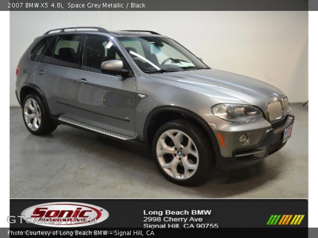 2007 BMW X5 4.8i in Space Grey Metallic