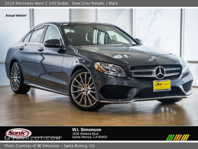 2016 Mercedes-Benz C 300 Sedan in Steel Grey Metallic