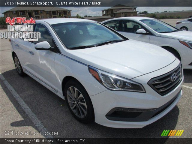 2016 Hyundai Sonata Sport in Quartz White Pearl