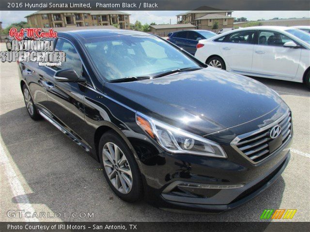 2016 Hyundai Sonata Limited in Phantom Black
