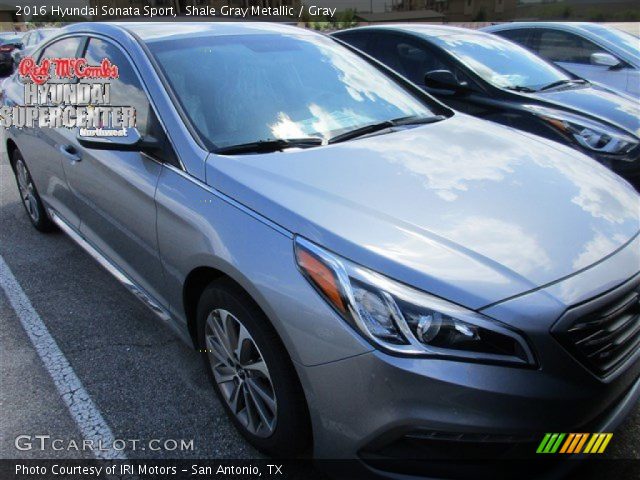 2016 Hyundai Sonata Sport in Shale Gray Metallic