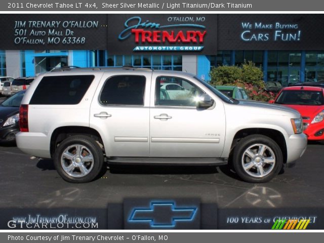 2011 Chevrolet Tahoe LT 4x4 in Sheer Silver Metallic