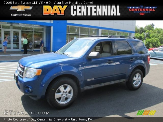 2008 Ford Escape XLT V6 4WD in Vista Blue Metallic