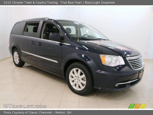 2015 Chrysler Town & Country Touring in True Blue Pearl