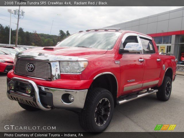 2008 Toyota Tundra SR5 CrewMax 4x4 in Radiant Red