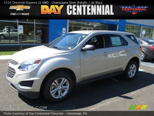 2016 Chevrolet Equinox LS AWD in Champagne Silver Metallic