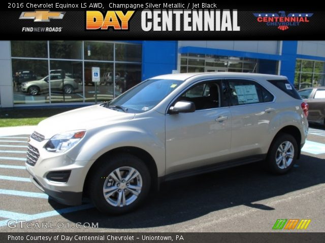 2016 Chevrolet Equinox LS AWD in Champagne Silver Metallic