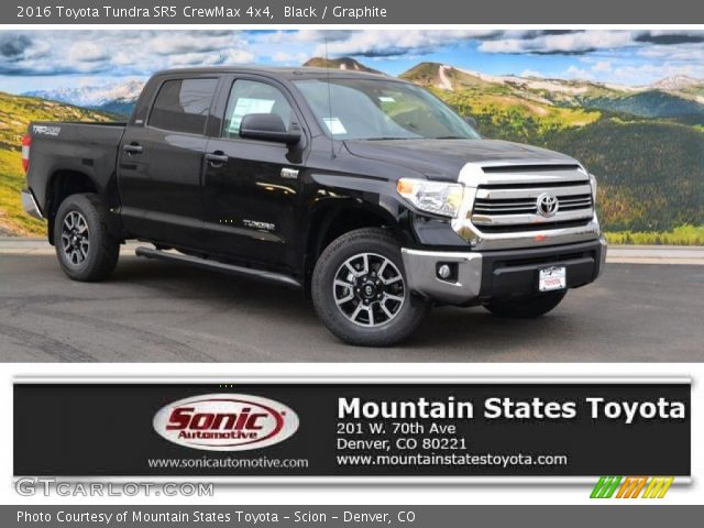 2016 Toyota Tundra SR5 CrewMax 4x4 in Black