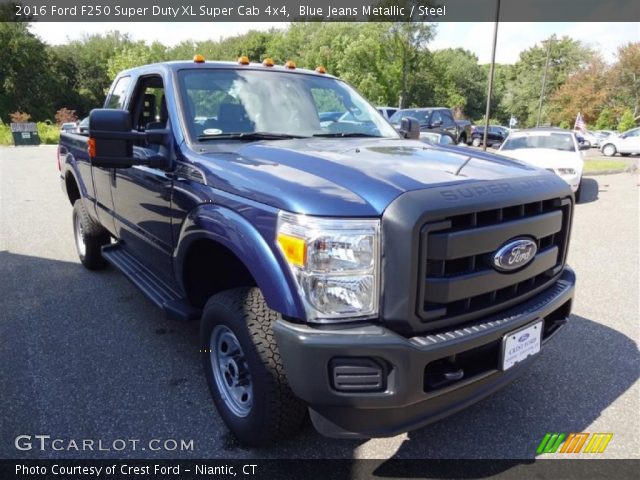 2016 Ford F250 Super Duty XL Super Cab 4x4 in Blue Jeans Metallic