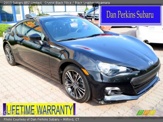 2013 Subaru BRZ Limited in Crystal Black Silica