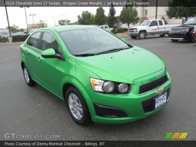 2016 Chevrolet Sonic LT Sedan in Dragon Green Metallic