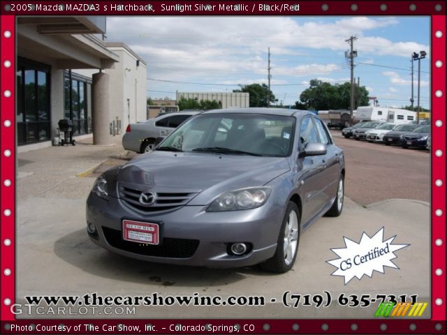 2005 Mazda MAZDA3 s Hatchback in Sunlight Silver Metallic