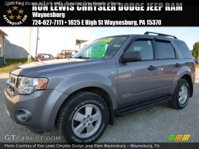 2008 Ford Escape XLT V6 4WD in Tungsten Grey Metallic