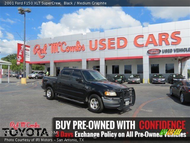 2001 Ford F150 XLT SuperCrew in Black