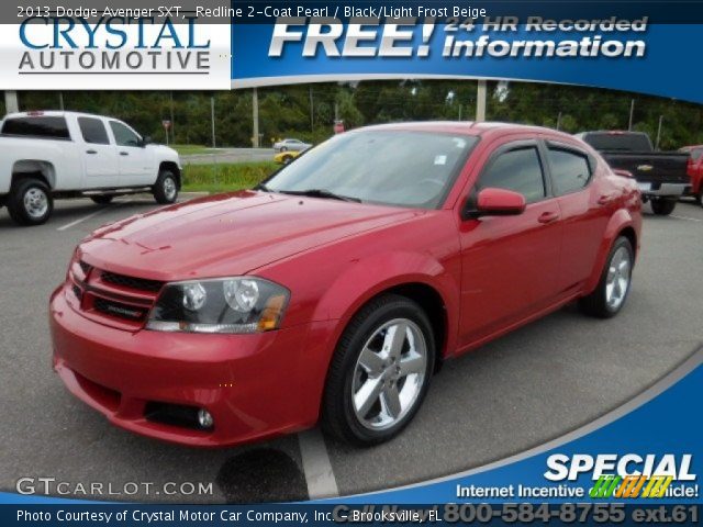 2013 Dodge Avenger SXT in Redline 2-Coat Pearl