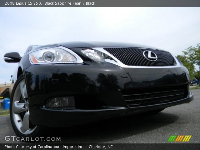 2008 Lexus GS 350 in Black Sapphire Pearl