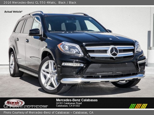 2016 Mercedes-Benz GL 550 4Matic in Black