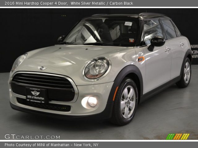 2016 Mini Hardtop Cooper 4 Door in White Silver Metallic