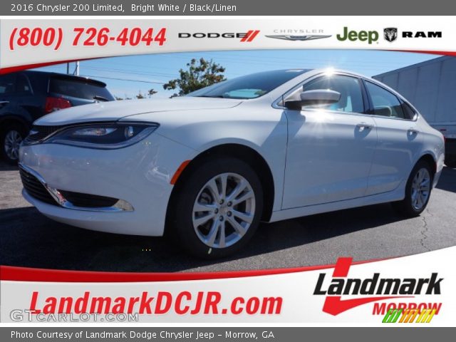 2016 Chrysler 200 Limited in Bright White