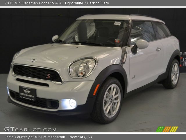 2015 Mini Paceman Cooper S All4 in Light White