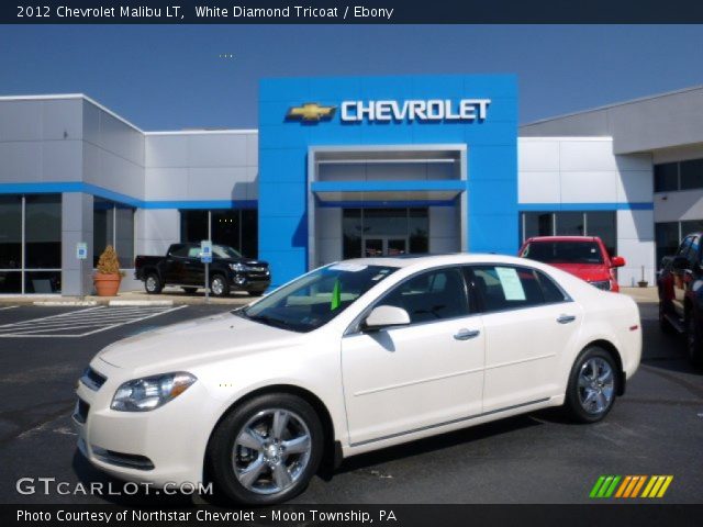 2012 Chevrolet Malibu LT in White Diamond Tricoat