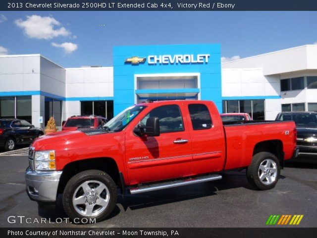 2013 Chevrolet Silverado 2500HD LT Extended Cab 4x4 in Victory Red