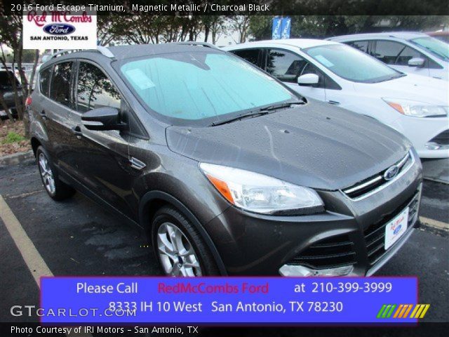 2016 Ford Escape Titanium in Magnetic Metallic