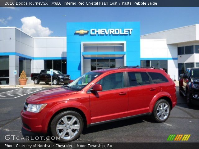 2010 Dodge Journey SXT AWD in Inferno Red Crystal Pearl Coat