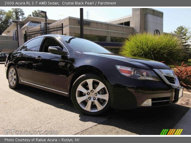 2009 Acura RL 3.7 AWD Sedan in Crystal Black Pearl