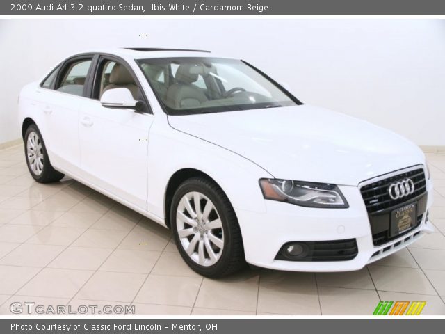 2009 Audi A4 3.2 quattro Sedan in Ibis White