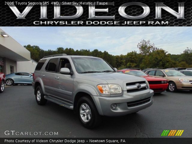 2006 Toyota Sequoia SR5 4WD in Silver Sky Metallic