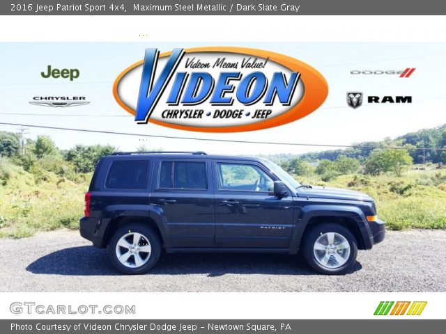 2016 Jeep Patriot Sport 4x4 in Maximum Steel Metallic