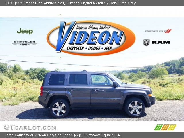 2016 Jeep Patriot High Altitude 4x4 in Granite Crystal Metallic