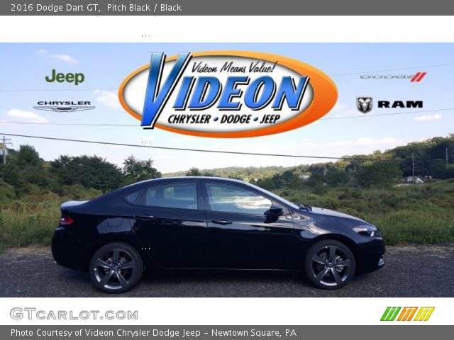 2016 Dodge Dart GT in Pitch Black