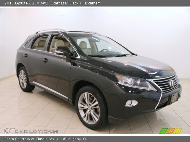 2015 Lexus RX 350 AWD in Stargazer Black