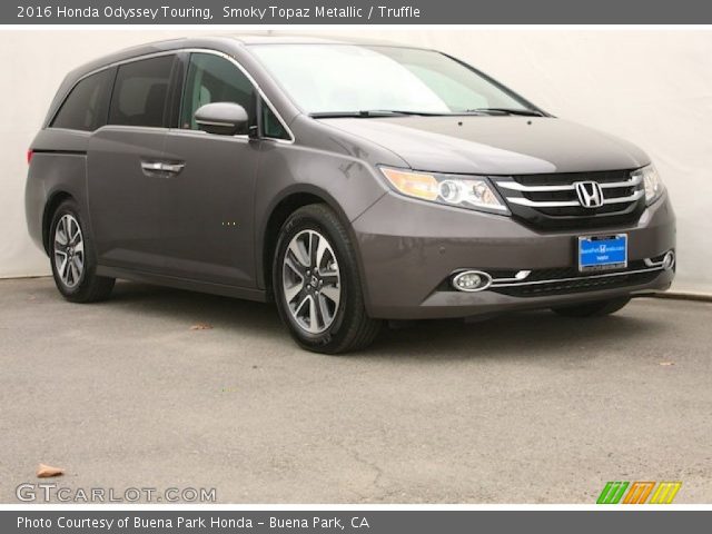 2016 Honda Odyssey Touring in Smoky Topaz Metallic