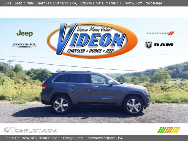 2015 Jeep Grand Cherokee Overland 4x4 in Granite Crystal Metallic