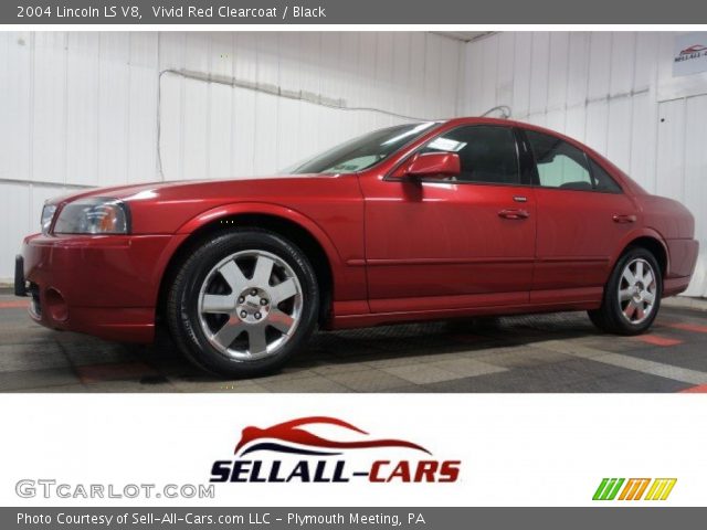 2004 Lincoln LS V8 in Vivid Red Clearcoat