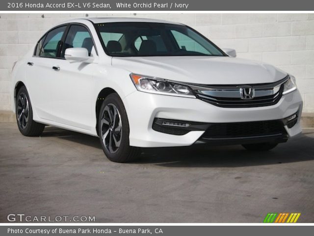 2016 Honda Accord EX-L V6 Sedan in White Orchid Pearl