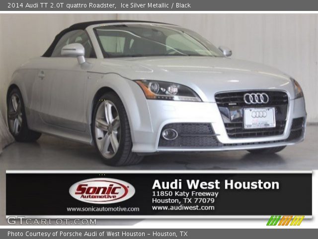 2014 Audi TT 2.0T quattro Roadster in Ice Silver Metallic