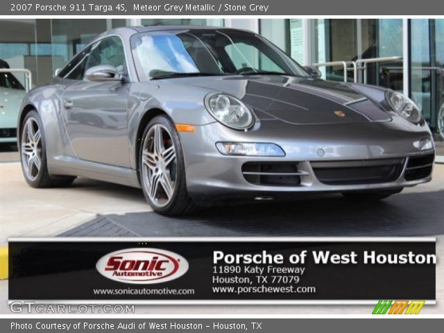 2007 Porsche 911 Targa 4S in Meteor Grey Metallic