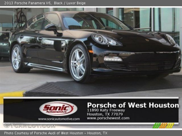 2013 Porsche Panamera V6 in Black