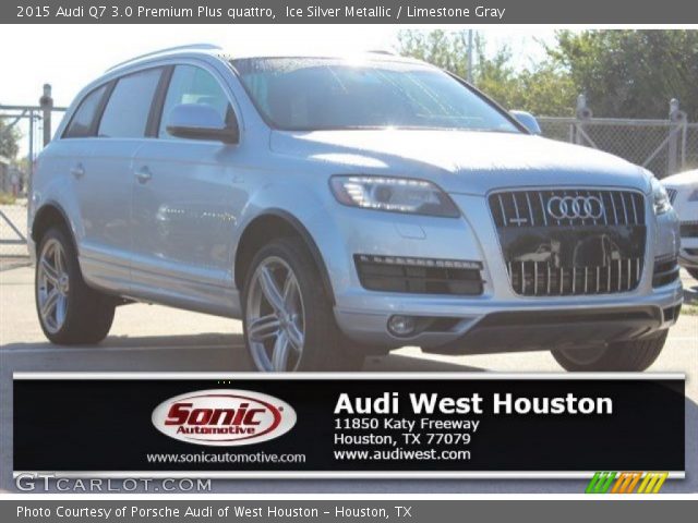 2015 Audi Q7 3.0 Premium Plus quattro in Ice Silver Metallic